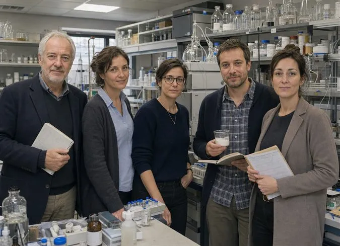 Interchimin Lab core team photograph